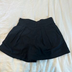 Abercrombie & Fitch Ultra High Rise Linen-Blend Pull-On Short